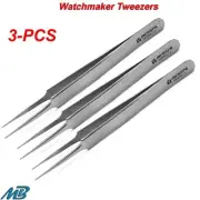 Watch Maker Tweezers Forceps Body Piercing Tattoo Beads Holding Tweezers Pliers
