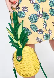 [Betsey Johnson] Kitsch Pineapple Surprise Crossbody