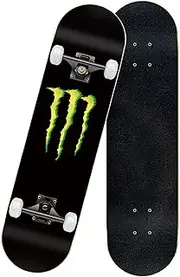 Sports Adult Skateboard, (Heart Claw Mark Pattern) 31-inch Seven-Layer Maple Professional Action White-Wheel Skateboard Suitable for Young Adults