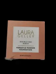 LAURA GELLER NEW YORK Baked Double Take Powder Foundation - Medium - Buildabl...
