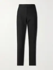[Nili Lotan] Nili Lotan - Lino Stretch-wool Skinny Pants - Black - US10 US 10 Black
