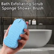 Body Scrubber Painless Remove Dirt Bath Exfoliating Scrub Sponge Shower Brush