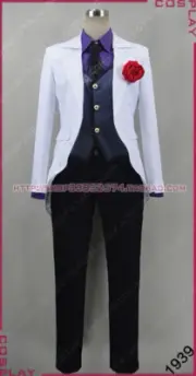 LOL The Prodigal Explorer Debonair Ezreal Halloween Formal Suit Cosplay Costume