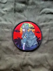 1st Cavalry Division, Vietnam-era Air Cavalry Troops female morale pinup patch