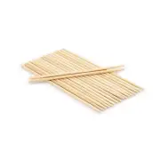 Natural Bamboo Skewers,5.5lnch and 7lnch, Set of 100, for BBQBaking.Caramelized