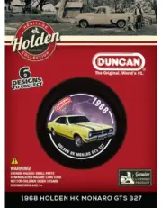 331283 DUNCAN HOLDEN 1968 HK MONARO GTS YO-YO YO YO YOYO KIDS TOY COLLECTABLE