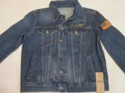 Polo Ralph Lauren Boys "Polo RL 1967" Patch Denim Trucker Jacket (XL 18-20) NWT