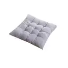 Chair Cushion Solid Color Fixed Rope Breathable Non-slip Cushion Portable