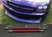 Red 8"-11" Strut Support Rod for Land Rover MINI Bumper Lip Diffuser Spoiler (for: Land Rover)