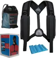 Adjustable Posture Corrector - Ergonomic Back Brace for Support and Alignment