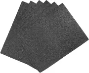 EVA Foam Sheets Glitter Black 10.8 Inch X 8.5 Inch 2Mm Thick Crafts Foam Sheets