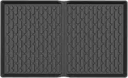 All Weather Floor Mats, Silicone TPE Mat for 2 Seater Stroller, All Weather Mat Accessory, Stroller Cart Mat to Prevent Sand Dirt Water