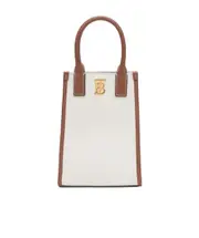 TB Phone tote bag One size White