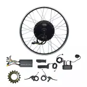72V 3000W Rear EBike Electric Bike Conversion Kit for 26" 27.5" 29" 700C Wheels