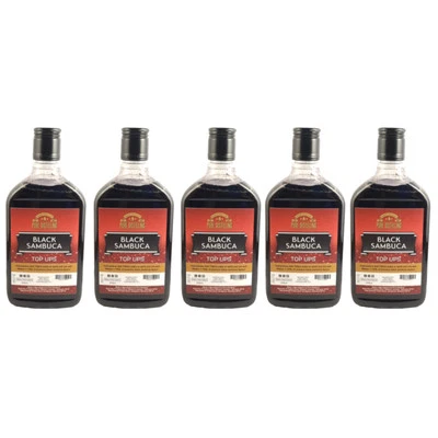 Black Sambuca Top Ups Pure Distilling – BOLD ANIS - 5 bottles