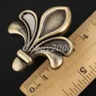 Antique Flower Furniture Drawer Knob Cupboard Cabinet Wardrobe Pull Handle Chic
