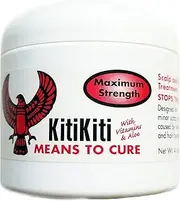 Kitikiti Scalp & Skin Treatment Means to Cure Maximum Strength 120ml W/vitamin & Aloe WITH FREE HOLLYWOOD BAR SOAP