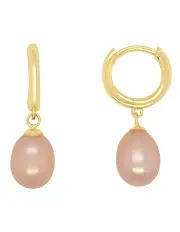 [Pure Elements] Pearl Huggies Gift Box in Natural Rose