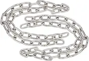 Totority 2pcs Stainless Steel Hammock Chain Durable Swing Chain for Use Heavy Duty for Tire Swings Hammock Chairs and More