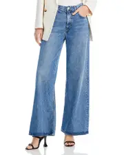 Citizens of Humanity Paloma Baggy High Rise Wide Leg Jeans in Siesta