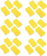 HOUDERCO 24Pcs Dry Erasers Portable Multi Function Whiteboard Accessories for Classroom Home Use Eva Felt Cloth Design Non Magnetic Chalkboard Erasers