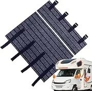 Rv Stair Covers - Rv Stabilizer Pads for Outdoor | Weather-Resistant Protective Trailer Ladder Rug Replacement Protector for Road Trips Camping Tailgate Parties