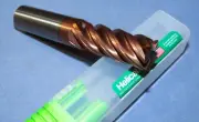 HELICAL Carbide End Mill 5/8 Dia. x 1-5/8 LOC 5 Flute 0.030"CR 3-1/2 OAL