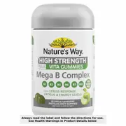Natures Way High Strength Adult Vita Gummies Mega B Complex 50Pack