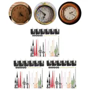 6 Set DIY Wall Clock Movement Mechanism Repair Parts Living Room Non Ticking