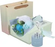 FOMIYES 1set Romantic Soap Flower Delicate Valentine's Fragrant Aromatherapy Box Artificial Soap Bouquet Present for Present Box