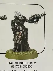 Warhammer 40K Classic Dark Eldar Haemonculus #2 BRAND NEW SEALED metal OOP
