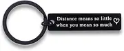 [yaozeio] Long Distance Relationship Gifts for Him Boyfriend Girlfriend Keychain Gifts for Husband Boyfriend Girlfriend Birthday Christmas Bday Gifts for Wife Couple Engagement Gifts for Couples Keyring