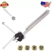 3-Wire Locking Plug 240V 4500W Stainless Steel Immersion Heater for Safety