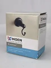 MOEN Bradshaw Robe Hook DN3603ORB Oil Rubbed Bronze Wall Mount Clothes Hanger