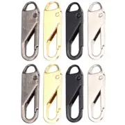 8Pcs Metal Zipper Tag Zipper Supplies Zipper Tag Replacement