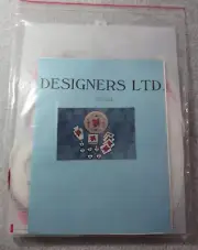 Rose Coasters in Plastic Canvas