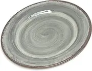 Carlisle 5400718 Mingle Melamine Bread and Butter Plate, 7", Smoke