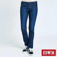 在飛比找蝦皮商城優惠-EDWIN 迦績 EJ3超彈中直筒牛仔褲(原藍磨)-女款