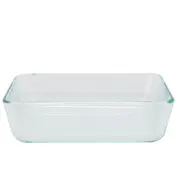 Pyrex 7211 6-Cup Rectangular Glass Storage Container