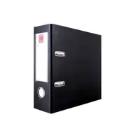 A5 Size File Holder Plastic Lever Arch File Folders with Clip and Finger Grip Hole Document Holder Organizer Office Supplies