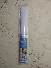 Essentials By Leisure Arts Aida Cloth 14 count 15"x18" Barely Blue Cross Stitch