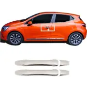 For Renault Clio 5 (HB 5D) Chrome Door Handle Cover Trim Set 2 Pcs. 2019+