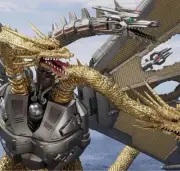 Sh Monster Arts Mecha King Ghidorah Battle Special Set