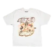 Travis Scott Utopia Euro Tour Skitzo Circus Maximus shirt White