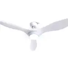 Devanti 52'' Ceiling Fan DC Motor w/Light 5 fan Speed w/Remote White New