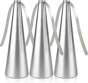 FJGSXHOME 3PCS Fly Fan for Outdoor Table Picnic Table Fly Fan and Food Fan Indoor Outdoor to Keep Flies Away Insects Repellent Fly Fan Portable Meal for Party,Silver