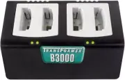 4-Bay Battery Charger Transformer for Vocera B3000 | USB Type C Power Supply and