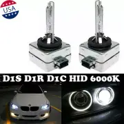 2x D1S D1R D1C 6000K White Bulbs Replacement HID Xenon Low Beam Headlight (for: Porsche)