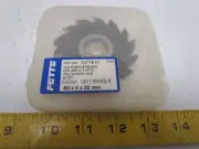 Fette A80x5N Staggered Tooth Side Milling Cutter 80x5x22mm Sp1250 KHSS-E 14Teeth