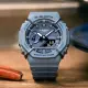 【CASIO 卡西歐】G-SHOCK 金屬防護 霧面時尚八角雙顯腕錶 母親節 禮物(GA-2100PT-2A)